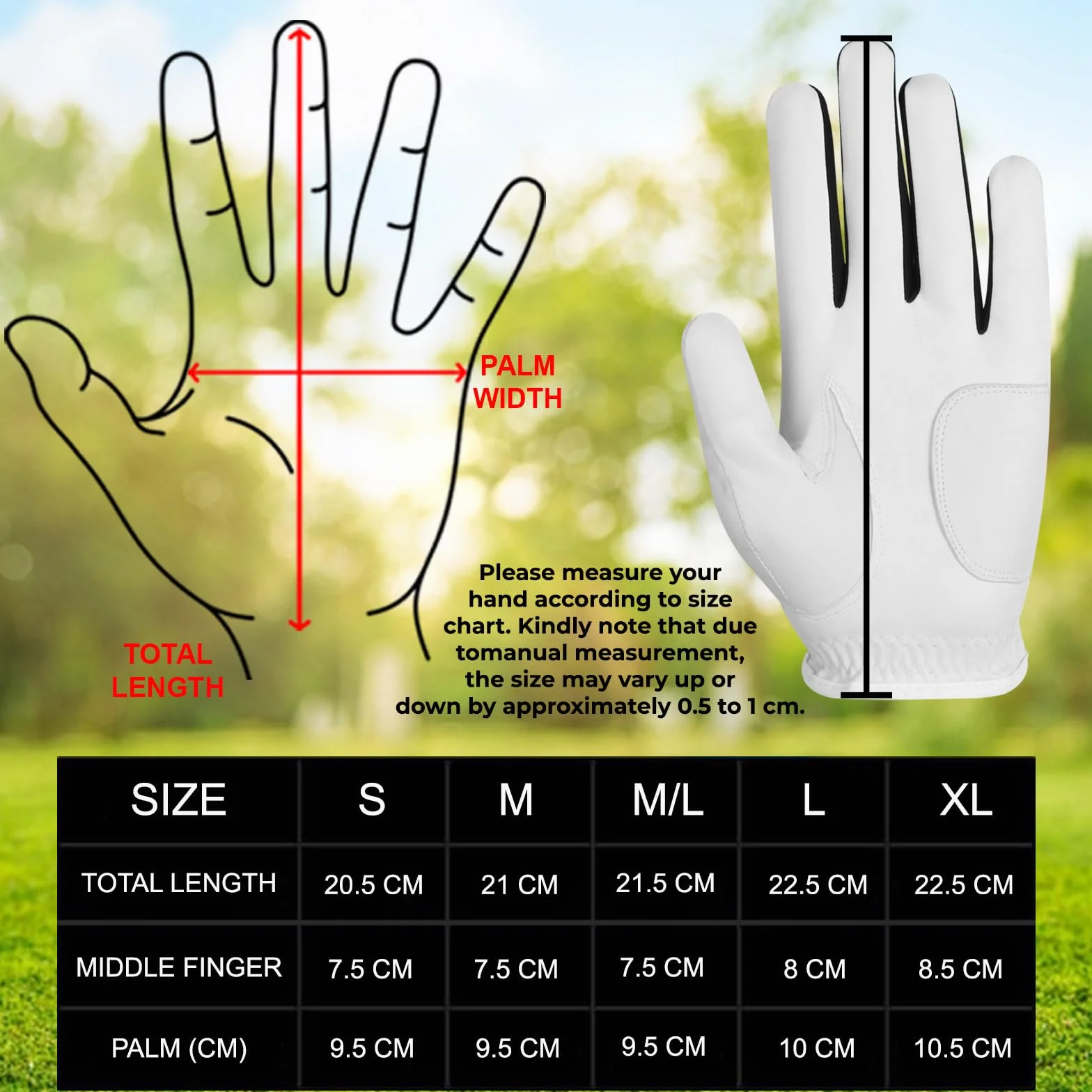 SAWANS Rękawica golfowa męska lewa ręka prawa antypoślizgowa skórzany uchwyt rękawice golfowe wszystkie warunki pogodowe miękkie trwałe wygodne elastyczne noszenie golf wydajność