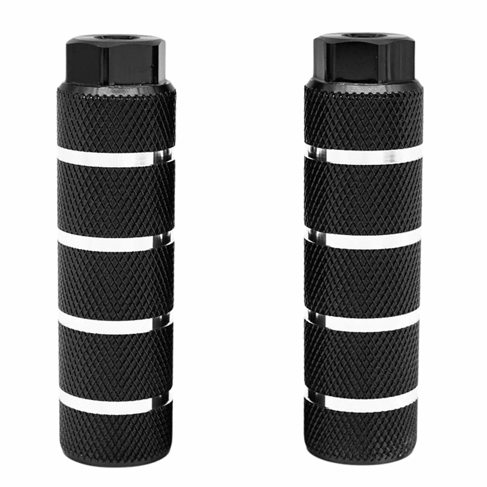 KINSPORY 3/8 cala - 26-zębowe kołki rowerowe ze stopu aluminium, tylne siedzenia, zestaw 2 szt. BMX peg, bIke peg
