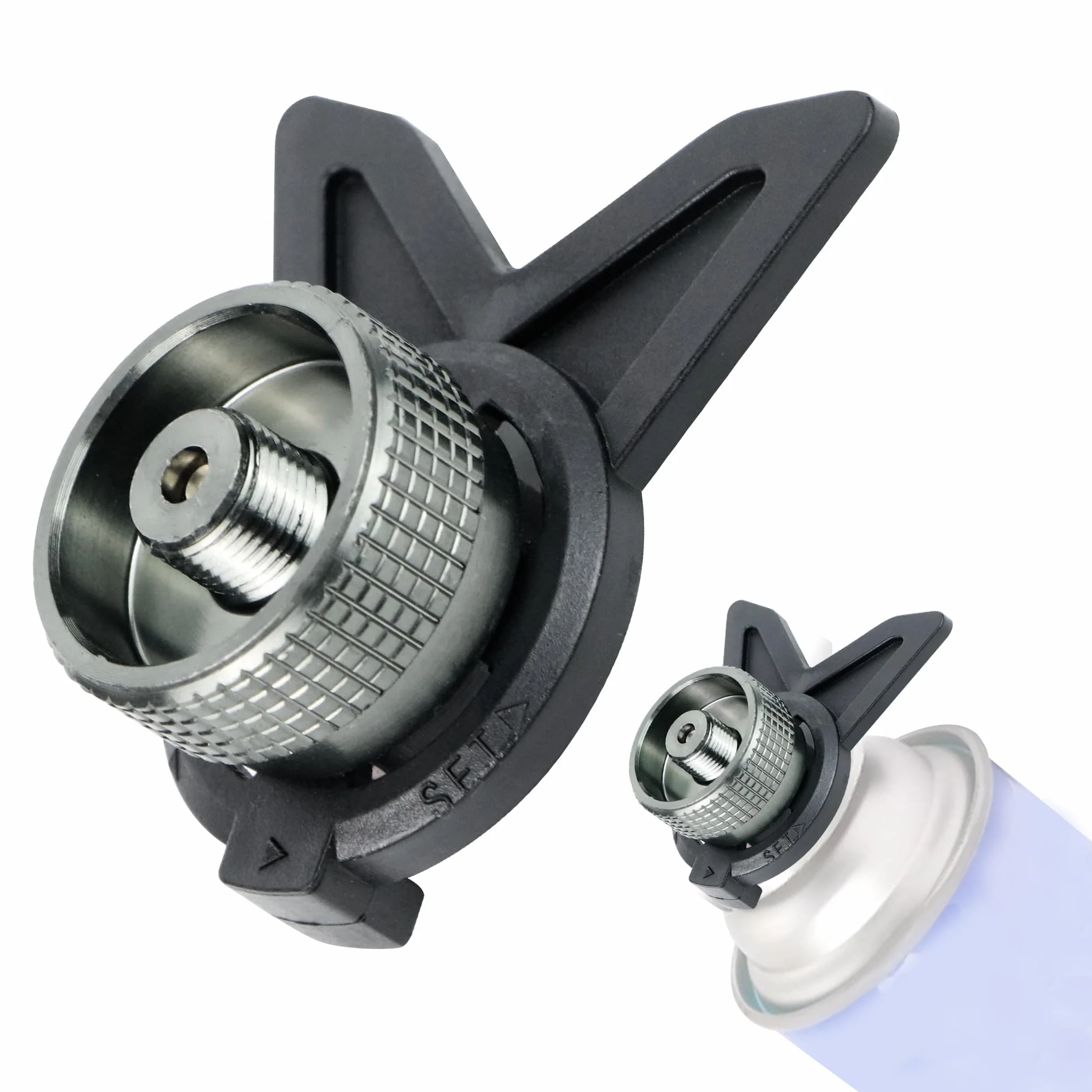 Łatwy do przenoszenia adapter butli gazowej, 1 szt.