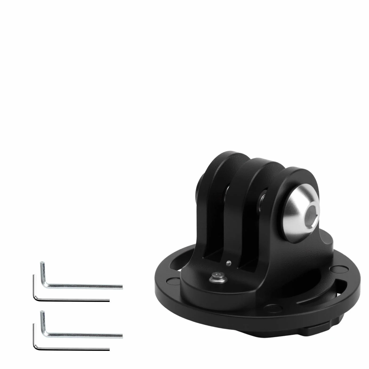 Uchwyt na kamerę rowerową VOSSOT, adapter do mocowania na rowerze kompatybilny z interfejsem Edge, w zestawie klucz, uchwyt na kierownicę roweru do kamery Garmin Edge GoPro i akcesoriów rowerowych