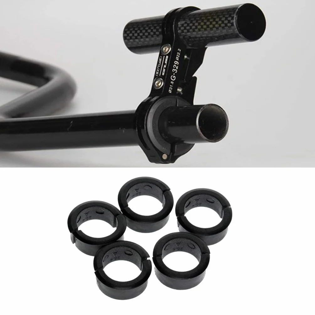 10 sztuk przekładek rowerowych do reduktora trzonu kierownicy - konwersja 31,8 mm na 25,4 mm/22,2 mm