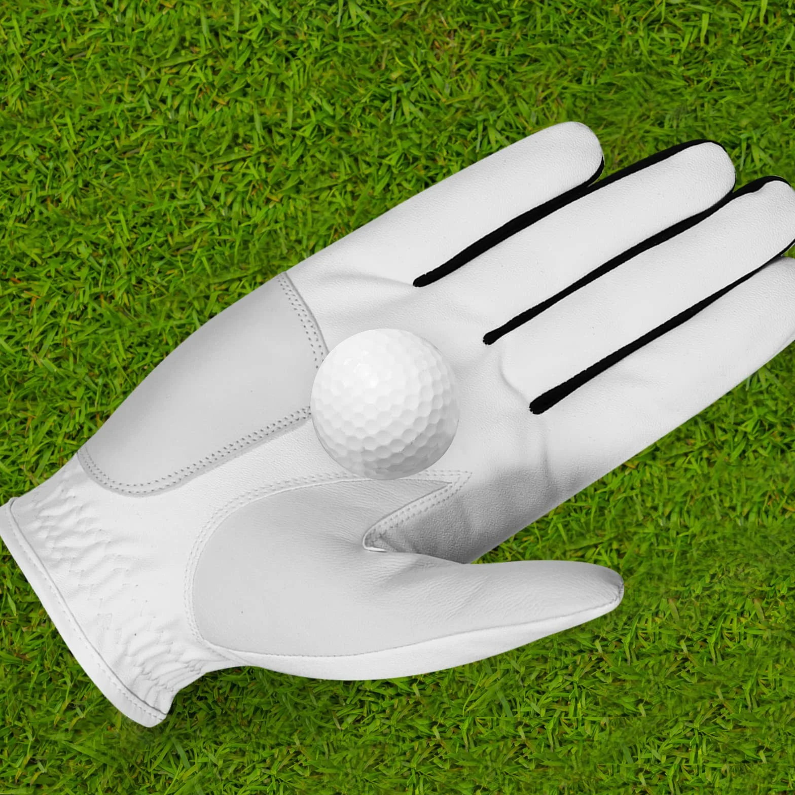 SAWANS Rękawica golfowa męska trwała skóra premium lewa ręka prawa uchwyt na każdą pogodę rękawice golfowe antypoślizgowe elastyczne golf