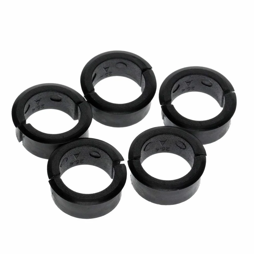 10 sztuk przekładek rowerowych do reduktora trzonu kierownicy - konwersja 31,8 mm na 25,4 mm/22,2 mm