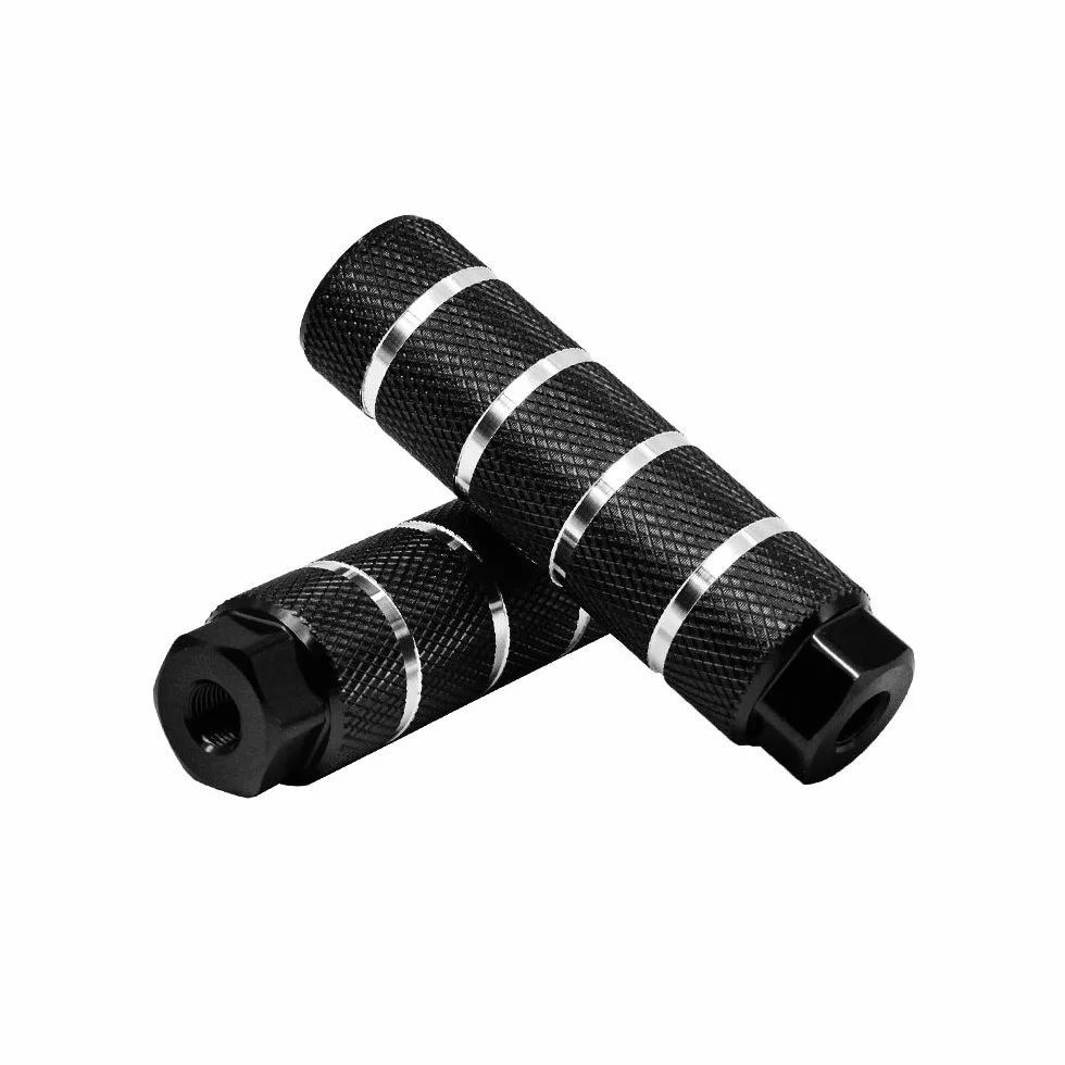 KINSPORY 3/8 cala - 26-zębowe kołki rowerowe ze stopu aluminium, tylne siedzenia, zestaw 2 szt. BMX peg, bIke peg