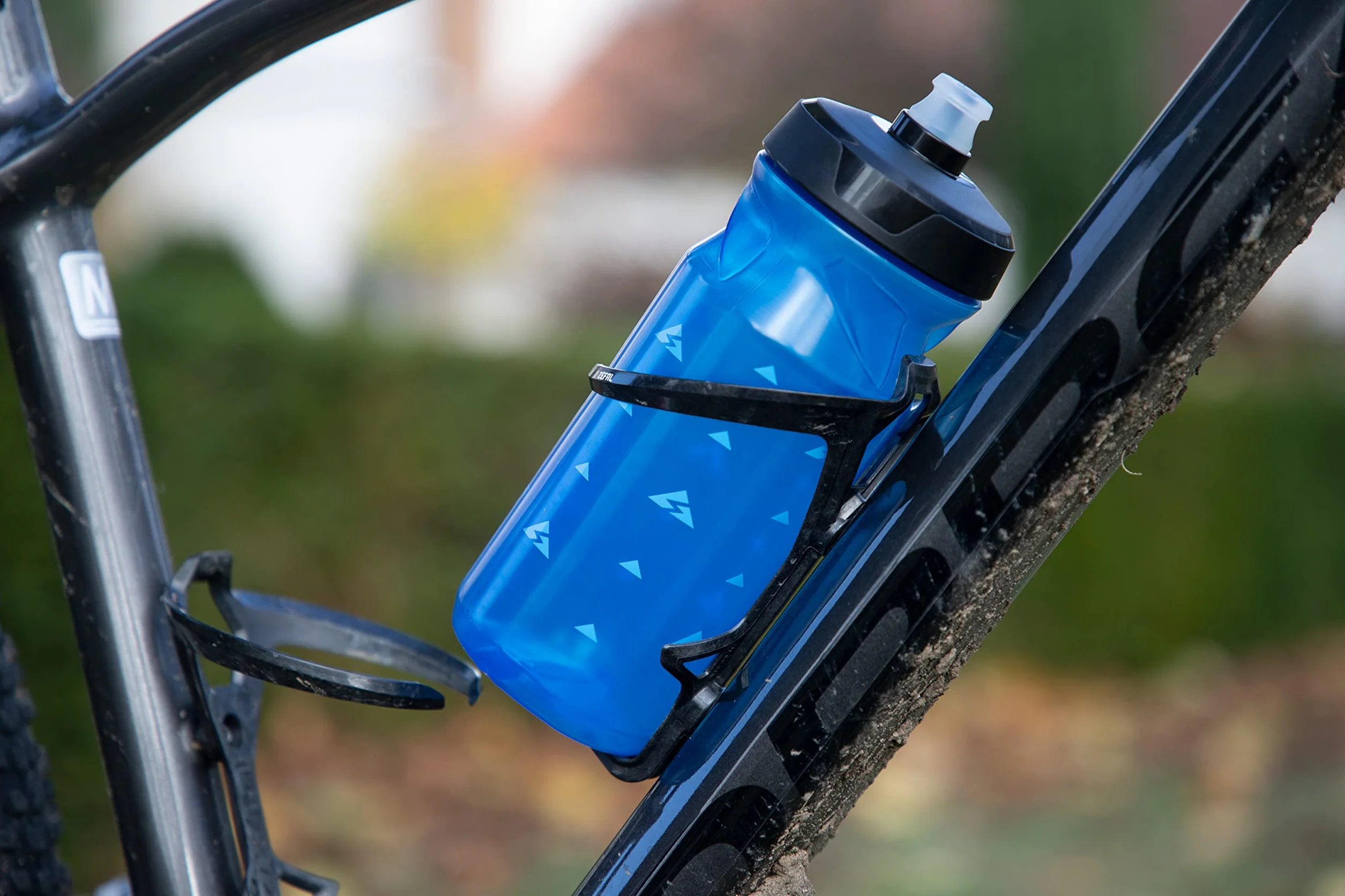 ZEFAL Sense Soft 65 Bidon rowerowy i MTB - miękka i bezzapachowa sportowa butelka na wodę - kanister na wodę bez BPA - silikonowy smoczek - półprzezroczysty niebieski, 650ML