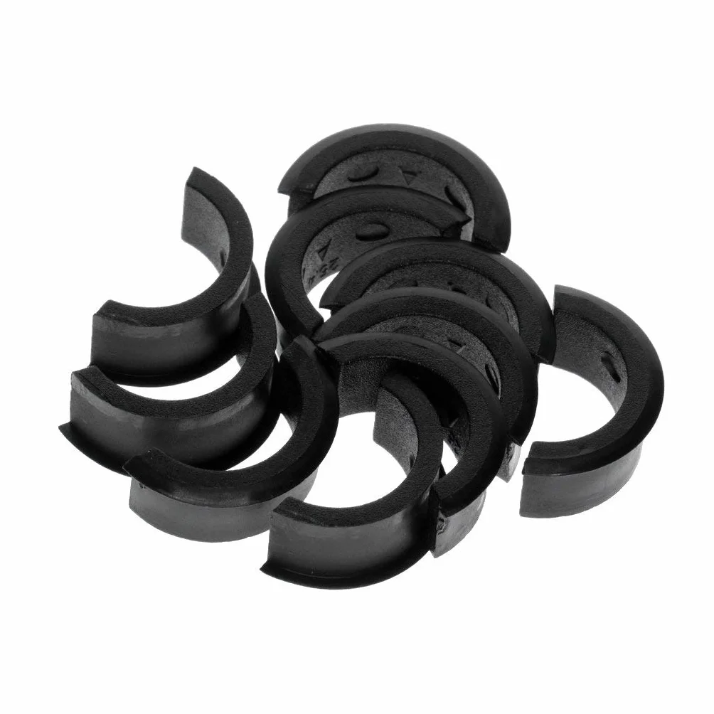 10 sztuk przekładek rowerowych do reduktora trzonu kierownicy - konwersja 31,8 mm na 25,4 mm/22,2 mm