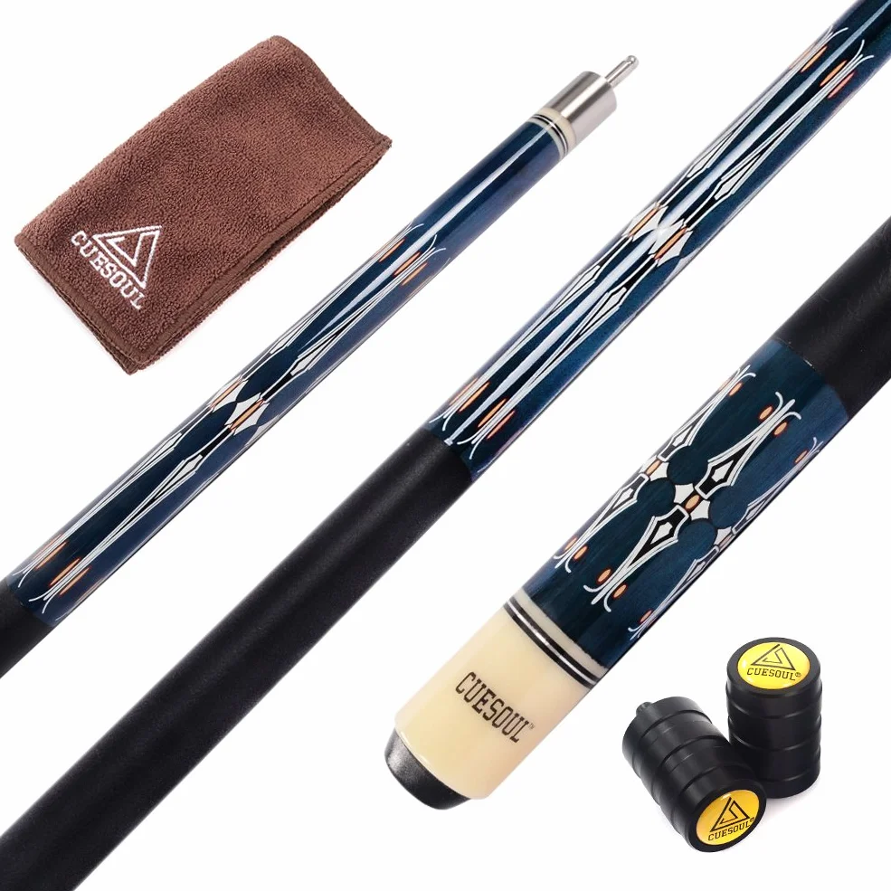 CUESOUL Kij bilardowy 57 cali z końcówką Cue 13 mm (CSPC019)