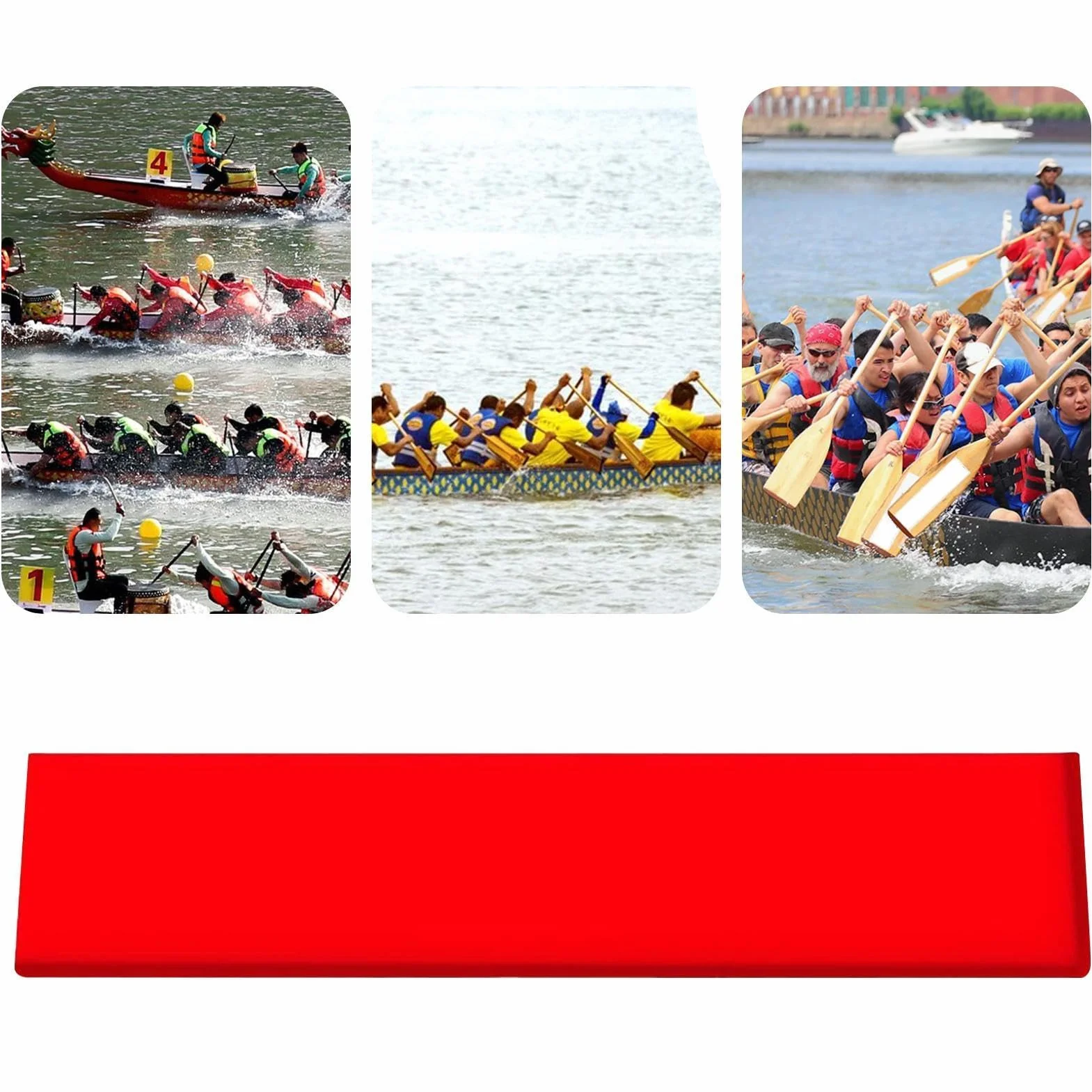 Kayak Paddle Cover - Protective Cover for Dragon Boat with Silicone | Anti-wear Details with Shock-absorbent Function, Durable Blade Shield, 35g Lightweight Protector for Kayak Paddle Maintenance