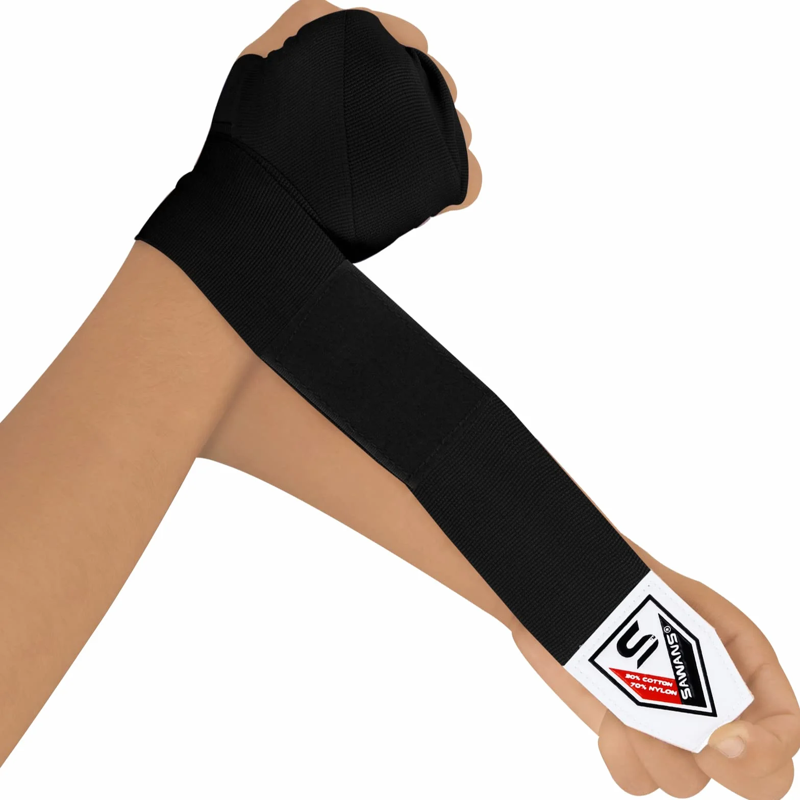 Boks opaski na ręce bandaże sztuki walki rękawice wewnętrzne wykrawanie MMA 2,5 3,5 4,5 m paski podtrzymujące nadgarstek elastyczna torba treningowa sporty walki pod kostkami rękawice ochronne