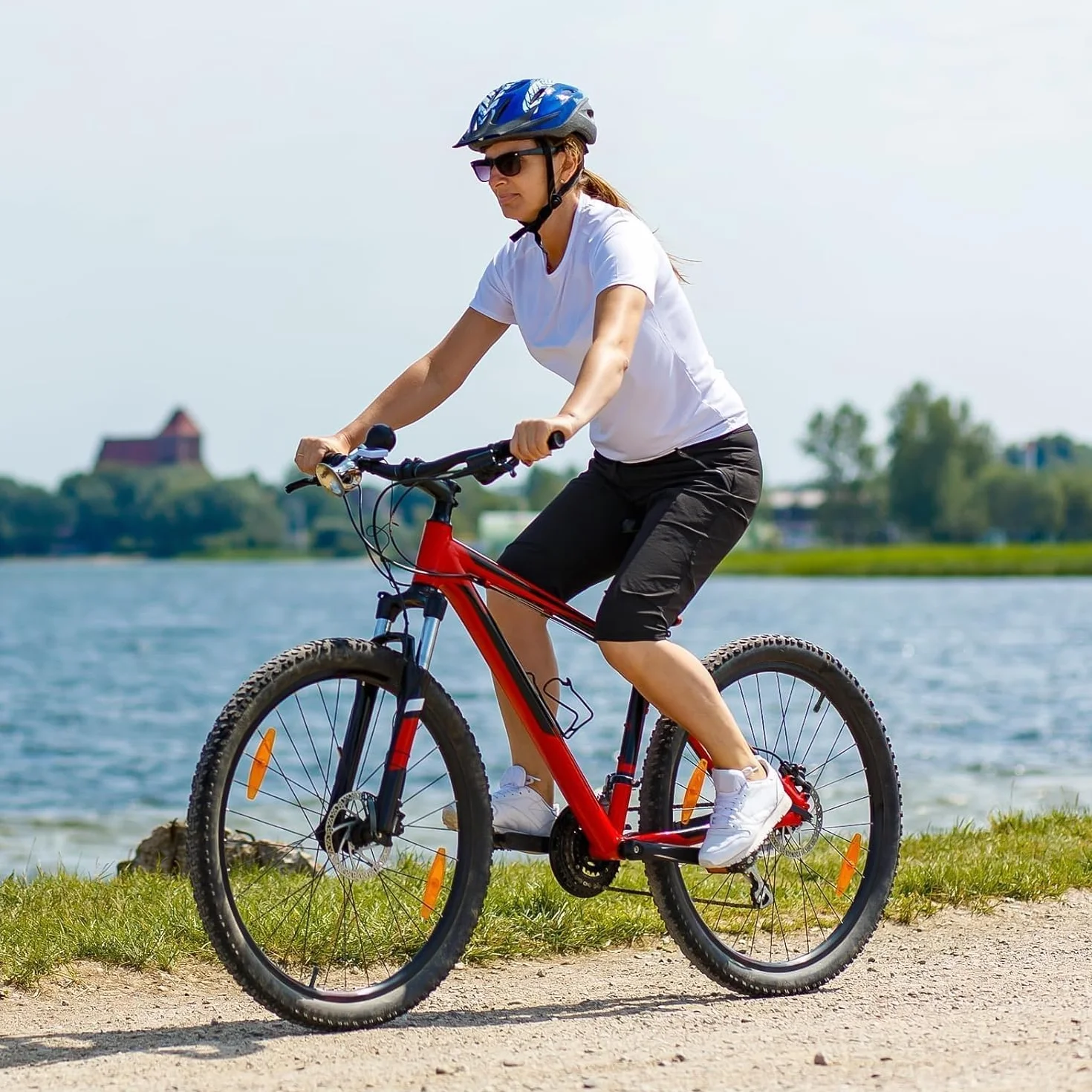 YunSCM 29-calowe rury rowerowe kompatybilne z 29 x 1,9 / 1,95 / 2,10 / 2,125 / 2,2 / 2,3 / 2,35 A/V 32 mm rury rowerowe MTB 2 sztuki