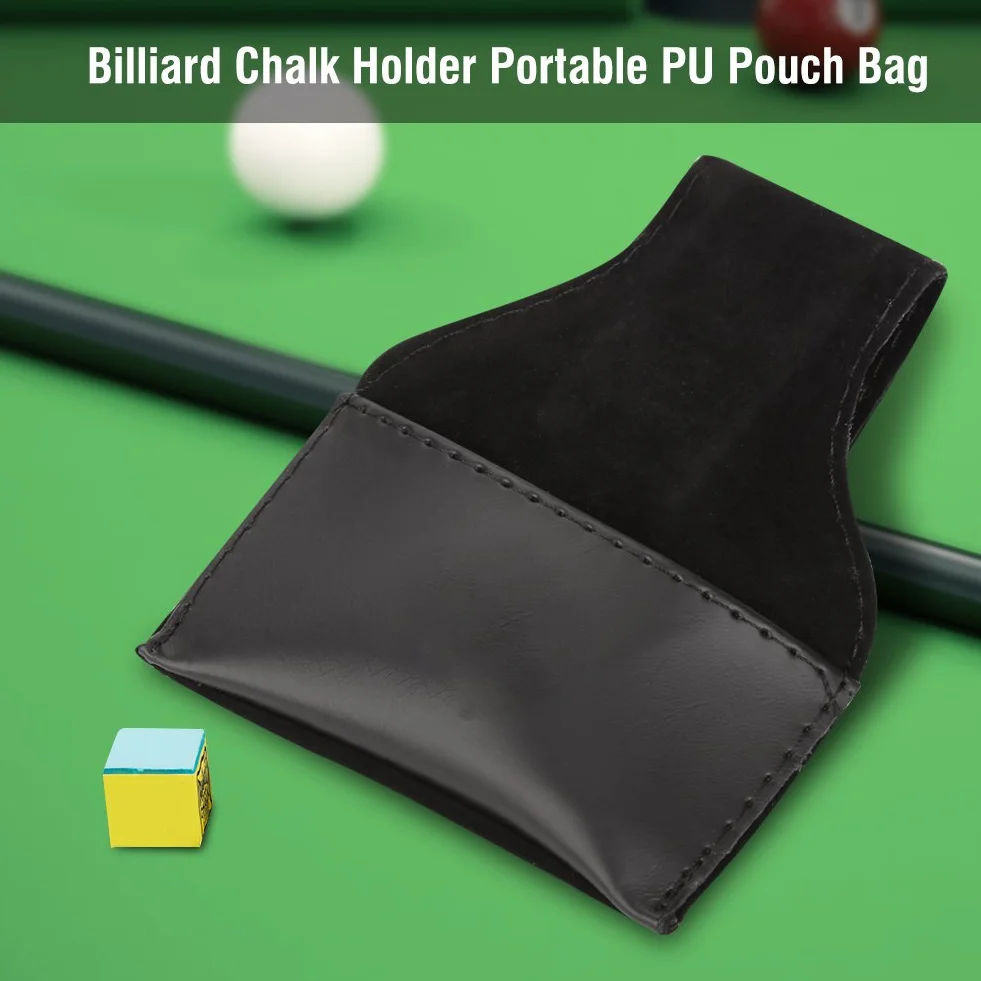 Uchwyt na kredę bilardową snooker bilard kreda torba przenośna torba PU