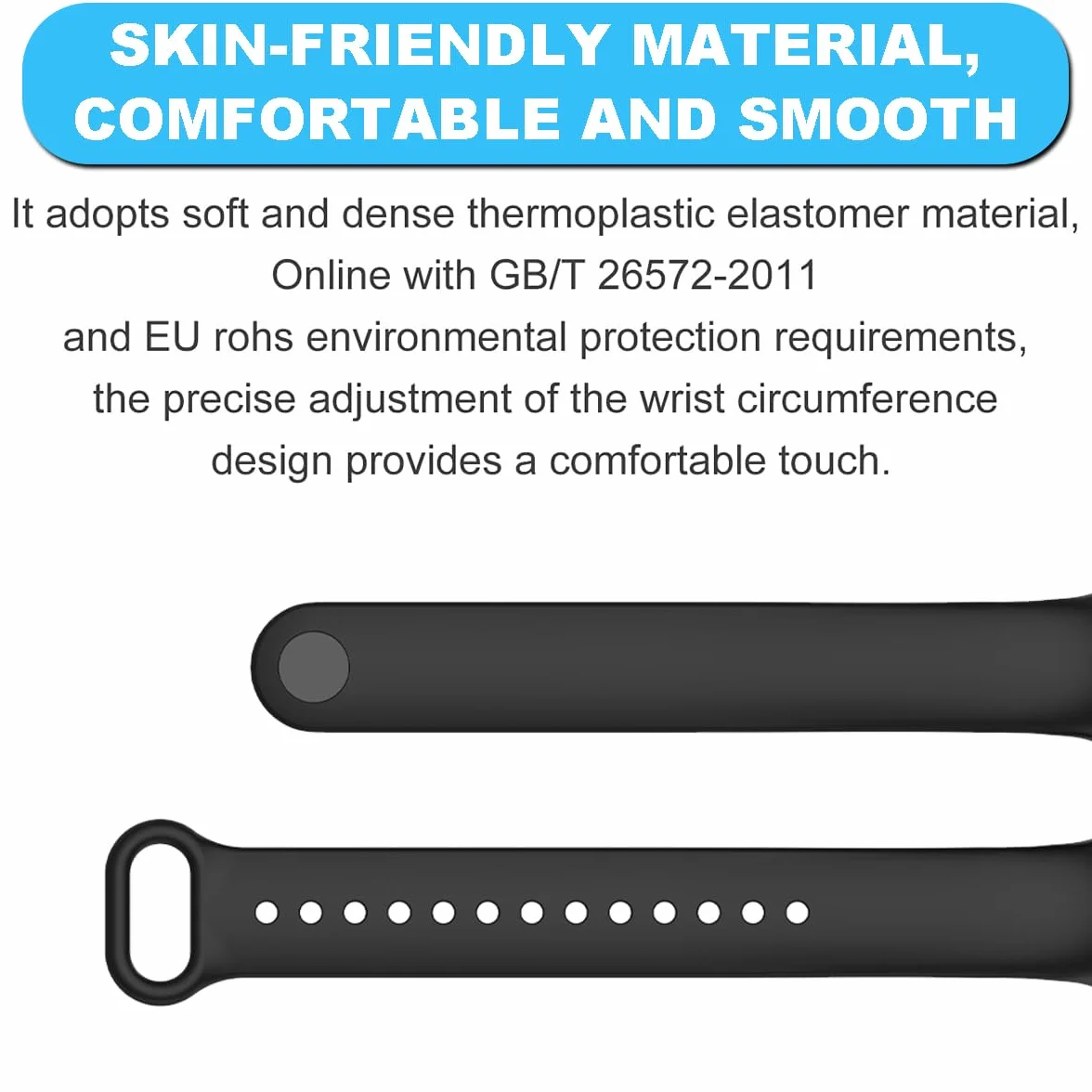 3-10 Sztuki Pasek Kompatybilny z Xiaomi Smart Band 10/9/8, Urodzony do Sportu, Miękki Paski, Szybkie Zwolnienie