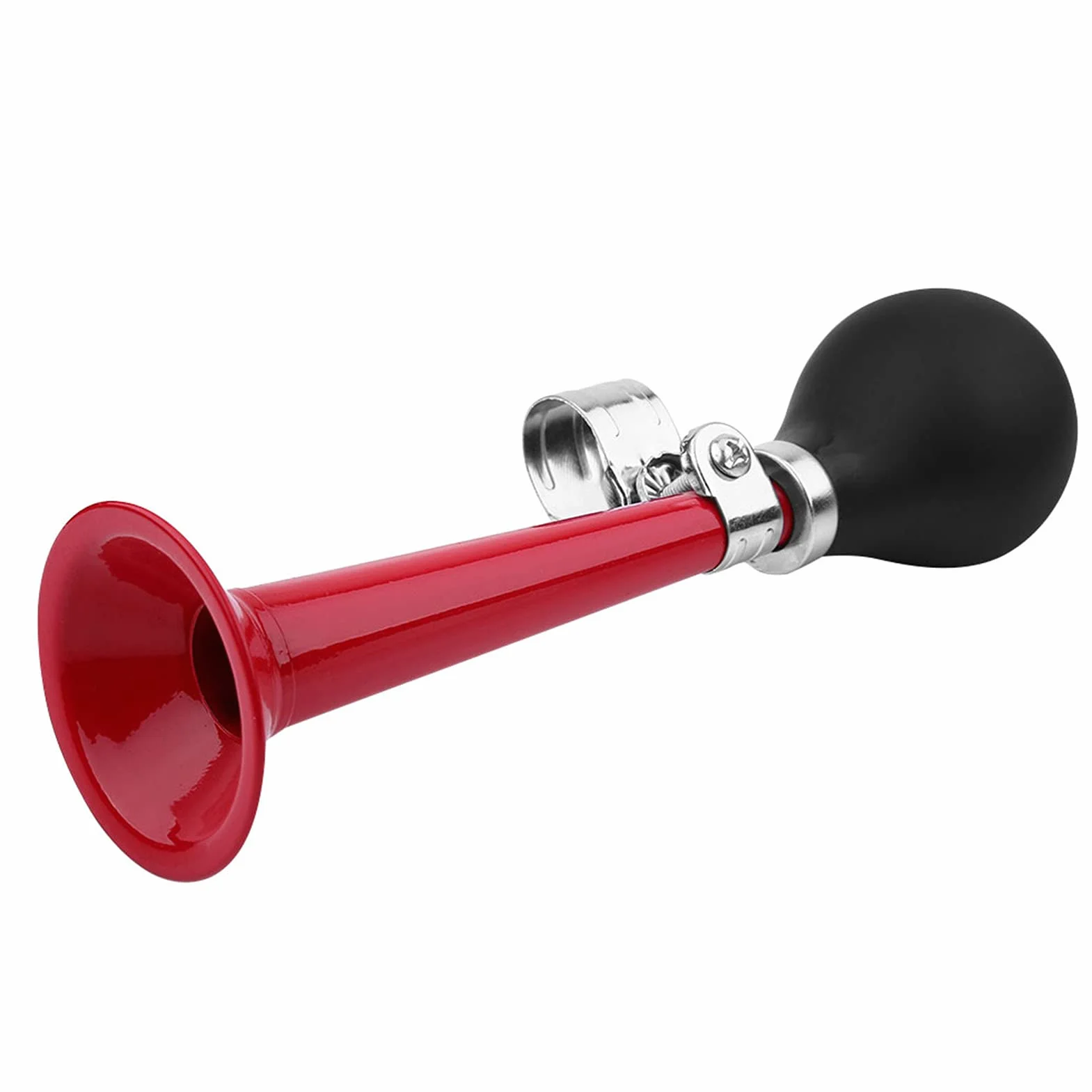 Rowerowy Trąbka Pneumatyczna, 2,2 Cala Kolarstwo Rower Hooter Bugle Horn Gumowa żarówka do Wyciskania Klasyczny Rower Honker do Rowerów, Rowerów Górskich, Samochodów Plażowych