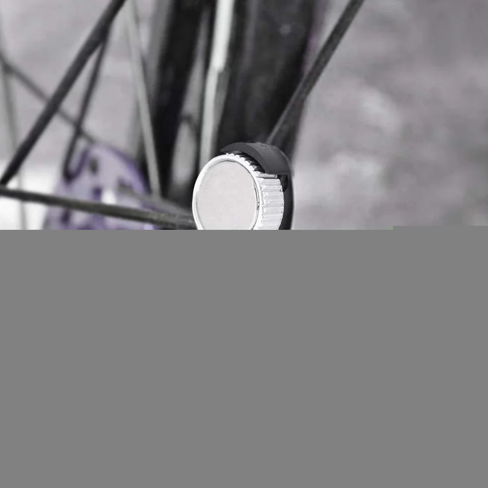 Mxtech Wymienny magnes na kilometr rowerowy, bezprzewodowy magnes na kilometr, tworzywo sztuczne + metal + magnes na kilometr rowerowy, do roweru treningowego