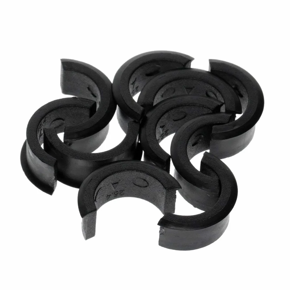 10 sztuk przekładek rowerowych do reduktora trzonu kierownicy - konwersja 31,8 mm na 25,4 mm/22,2 mm