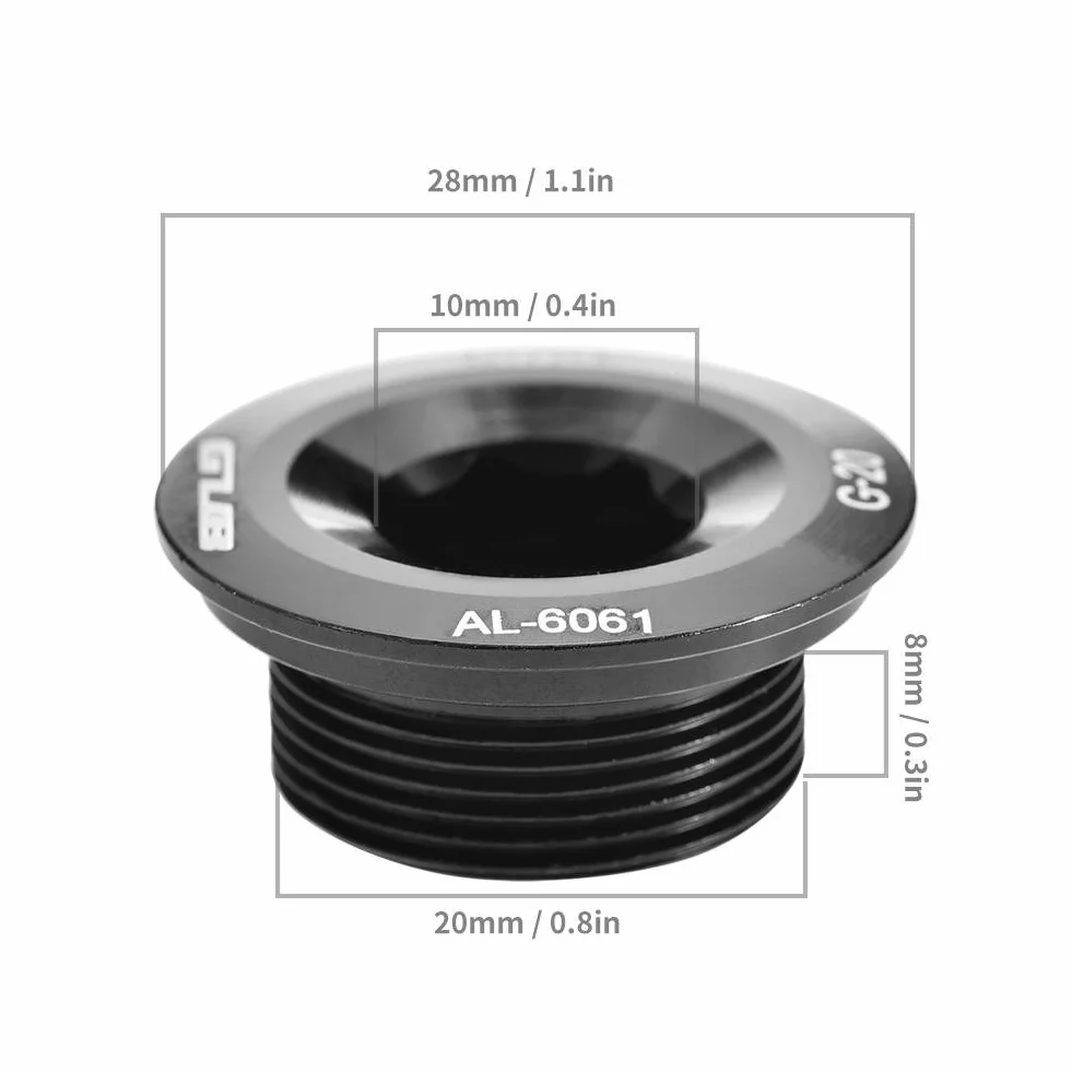 Tbest śruby korbowe Shimano, śruby do rowerów szosowych ze stopu aluminium korby rowerowe wał korbowy śruby śruby mocujące do koła zębatego dla Shimano