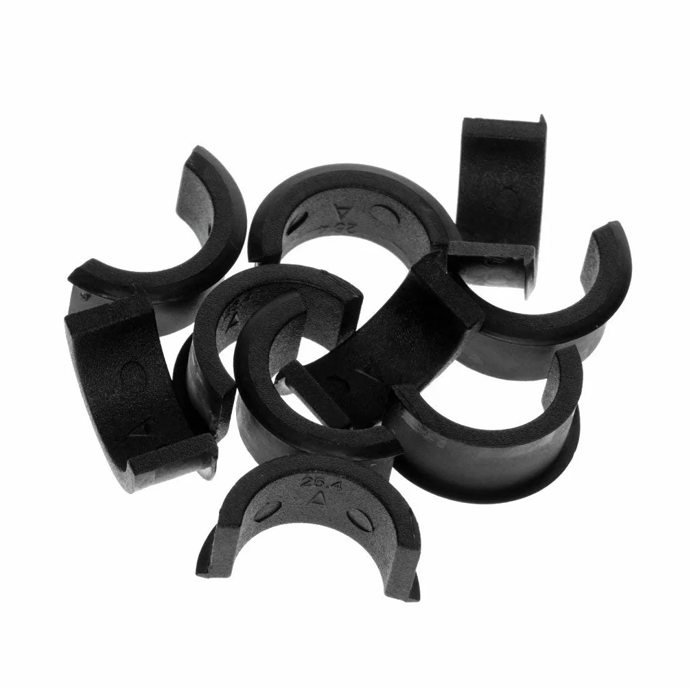 10 sztuk przekładek rowerowych do reduktora trzonu kierownicy - konwersja 31,8 mm na 25,4 mm/22,2 mm