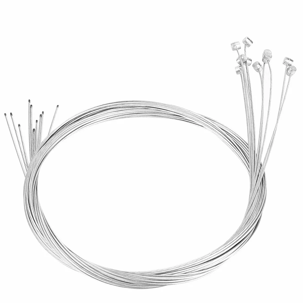 Wymiana przewodu hamulcowego do Cantilever, linka hamulca Cantilever linka hamulcowa, 10 szt. Kabel hamulca rowerowego ycle Przewód hamulcowy Naprawa akcesorium zamienne zamiennik do roweru szosowego górskiego-2M długości
