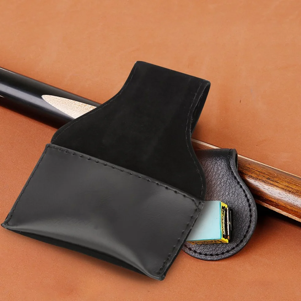 Uchwyt na kredę bilardową snooker bilard kreda torba przenośna torba PU