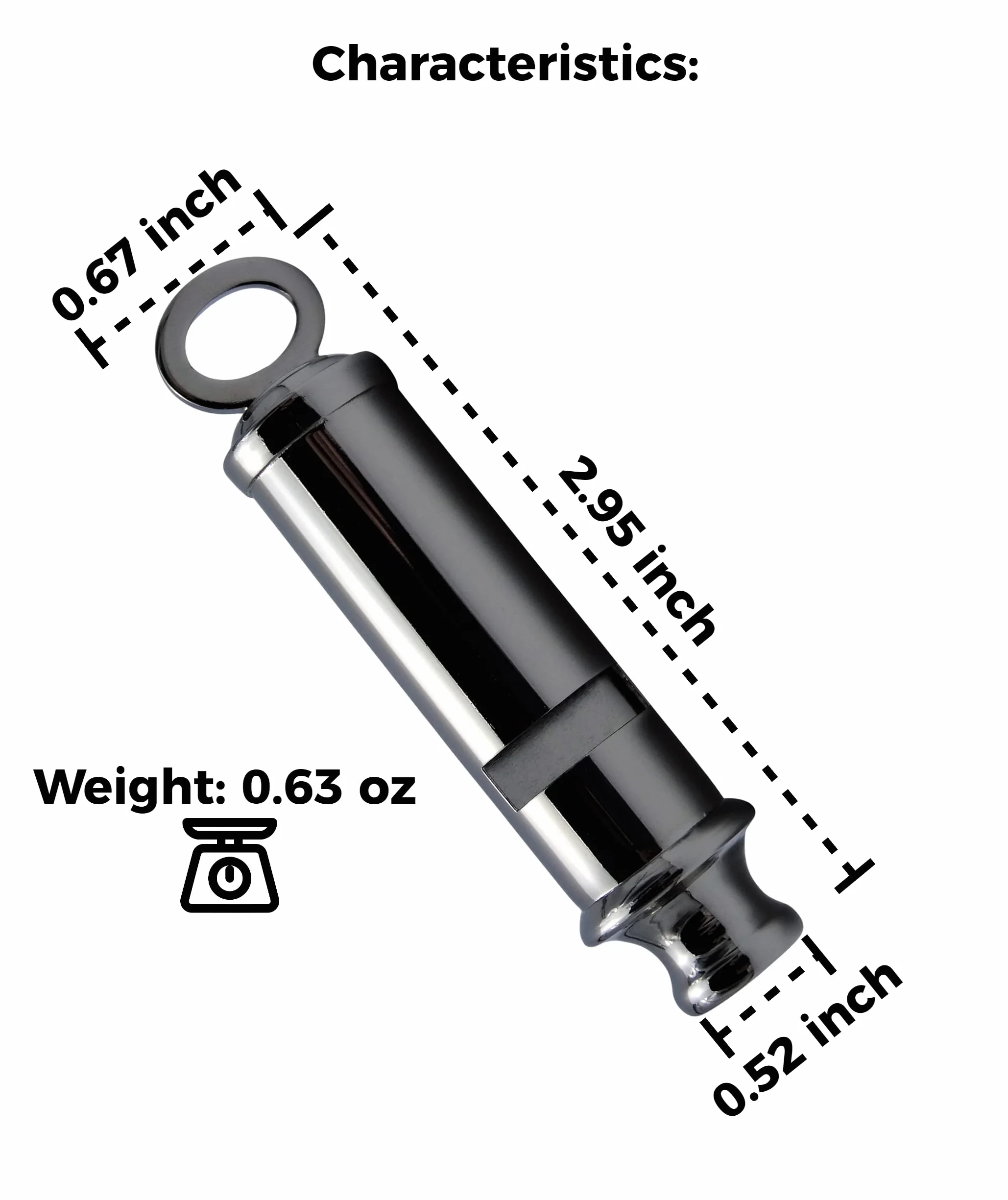 Mil-Tec Whistle Bobby Nickel 16321000