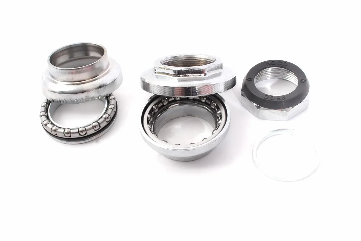 KHE zestaw sterujący BMX 1" z gwintem 30 mm chrom tylko 145 g Old School