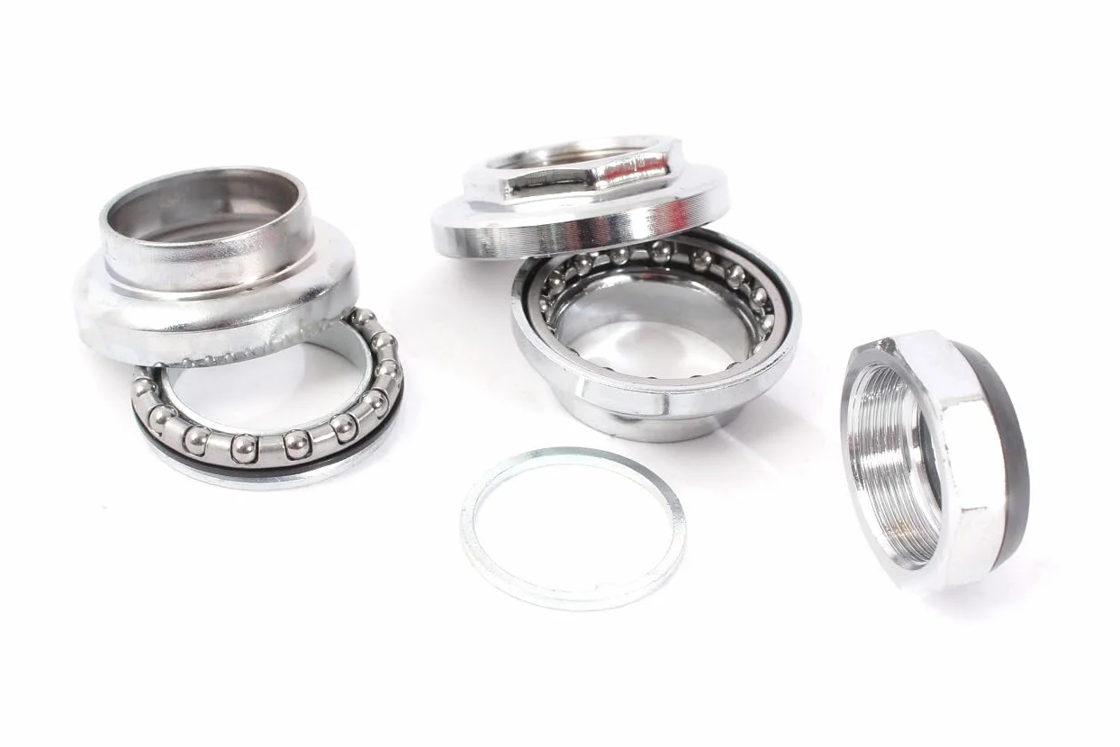 KHE zestaw sterujący BMX 1" z gwintem 30 mm chrom tylko 145 g Old School